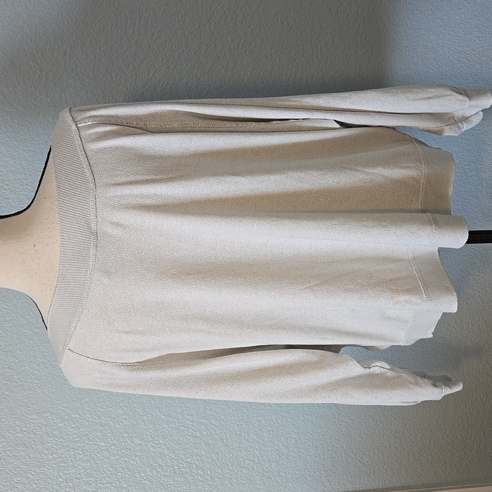 BRAND BAZAR Long Sleeve Oversized Dolman Sleeves Vneck Pullover Top SZ One Size - Picture 9 of 13